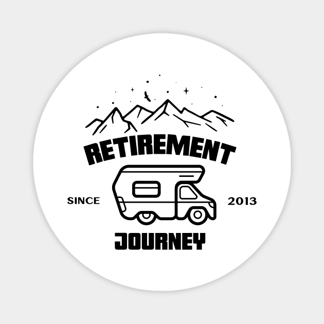 Retirement Journey Magnet by Journees